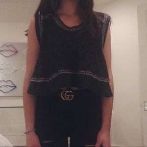 Black tank top Urban Outfitters